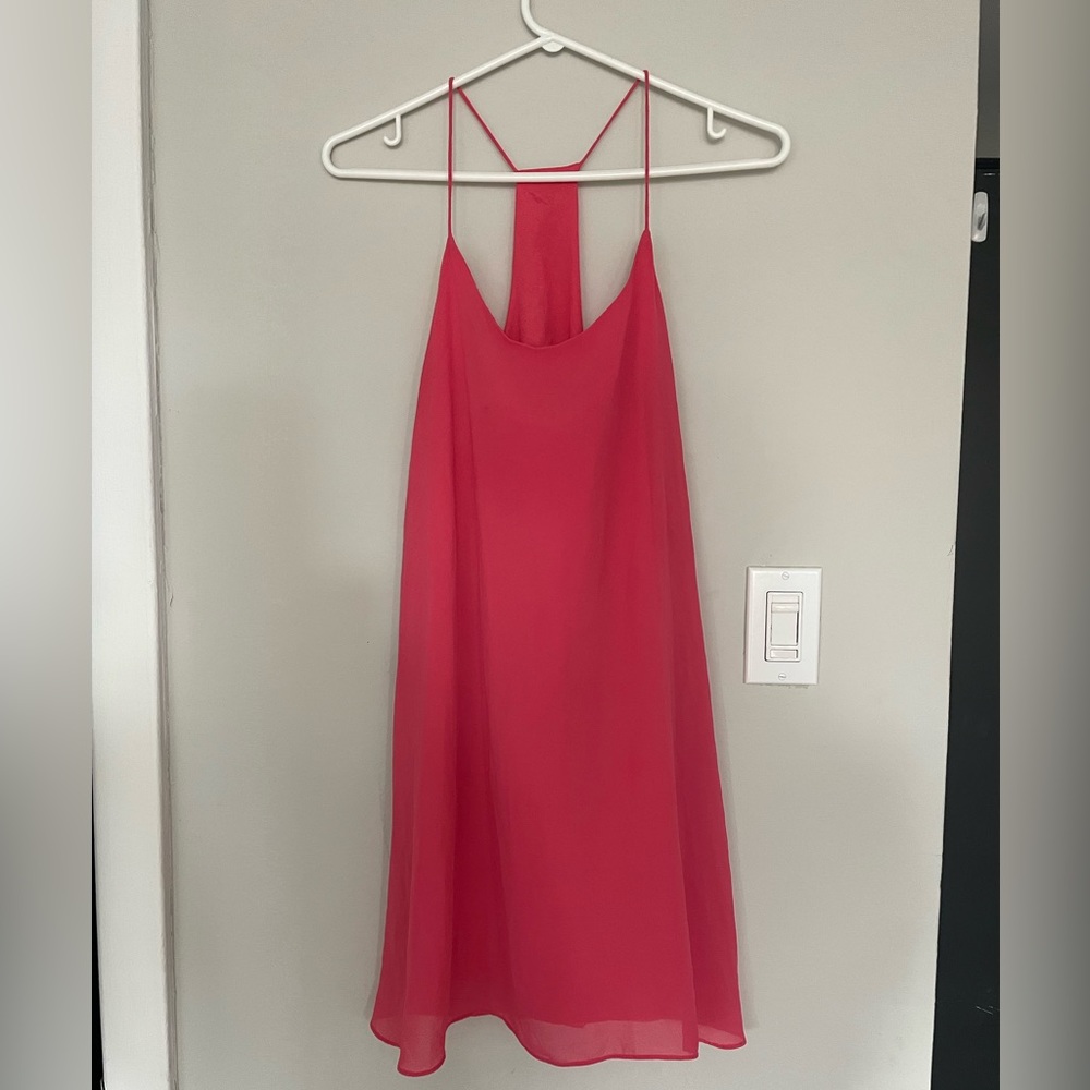 Naked Zebra Pink Mini Dress